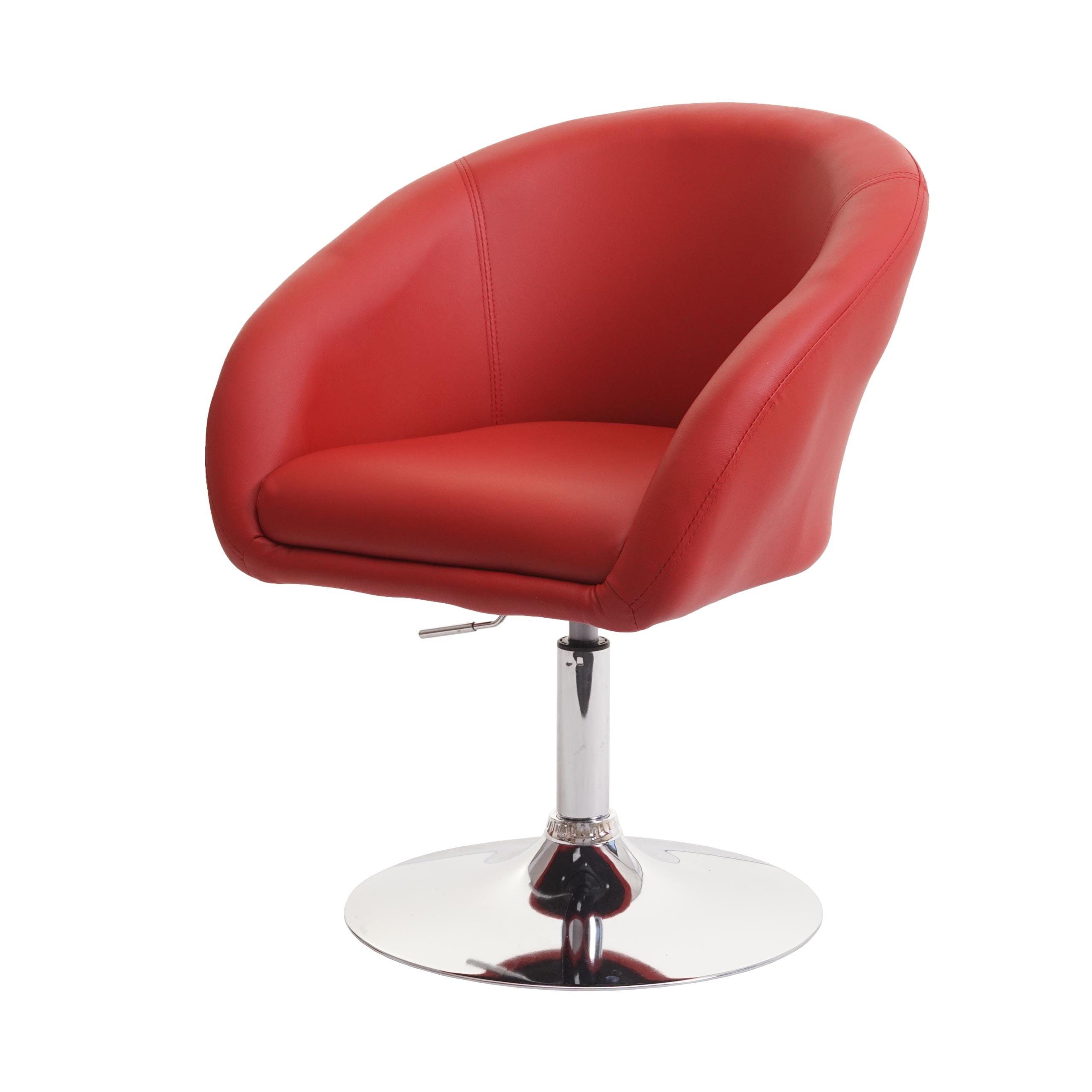 ESSZIMMERSTUHL Rot - Rot, Textil (59/90/60cm) - MCW