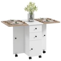 ESSTISCH Vyros 120/60/76.5 cm - Weiß, Holz (120/60/76.5cm) - ZMH