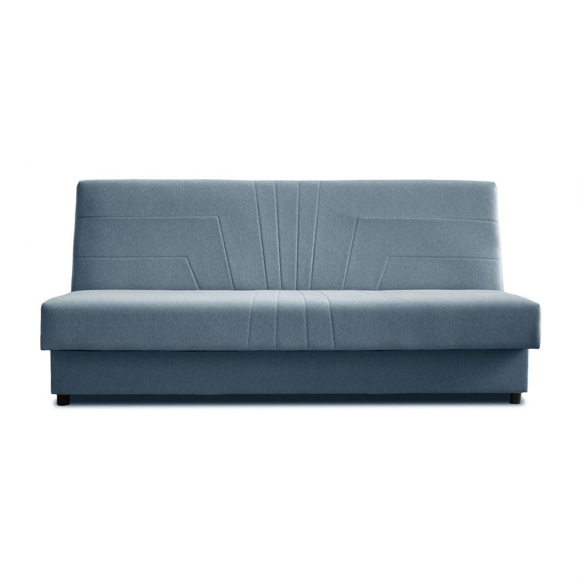SCHLAFSOFA VERO II mit Schlaffunktion Castel 74 - Blau, Textil (191/88/90cm) - Lookway