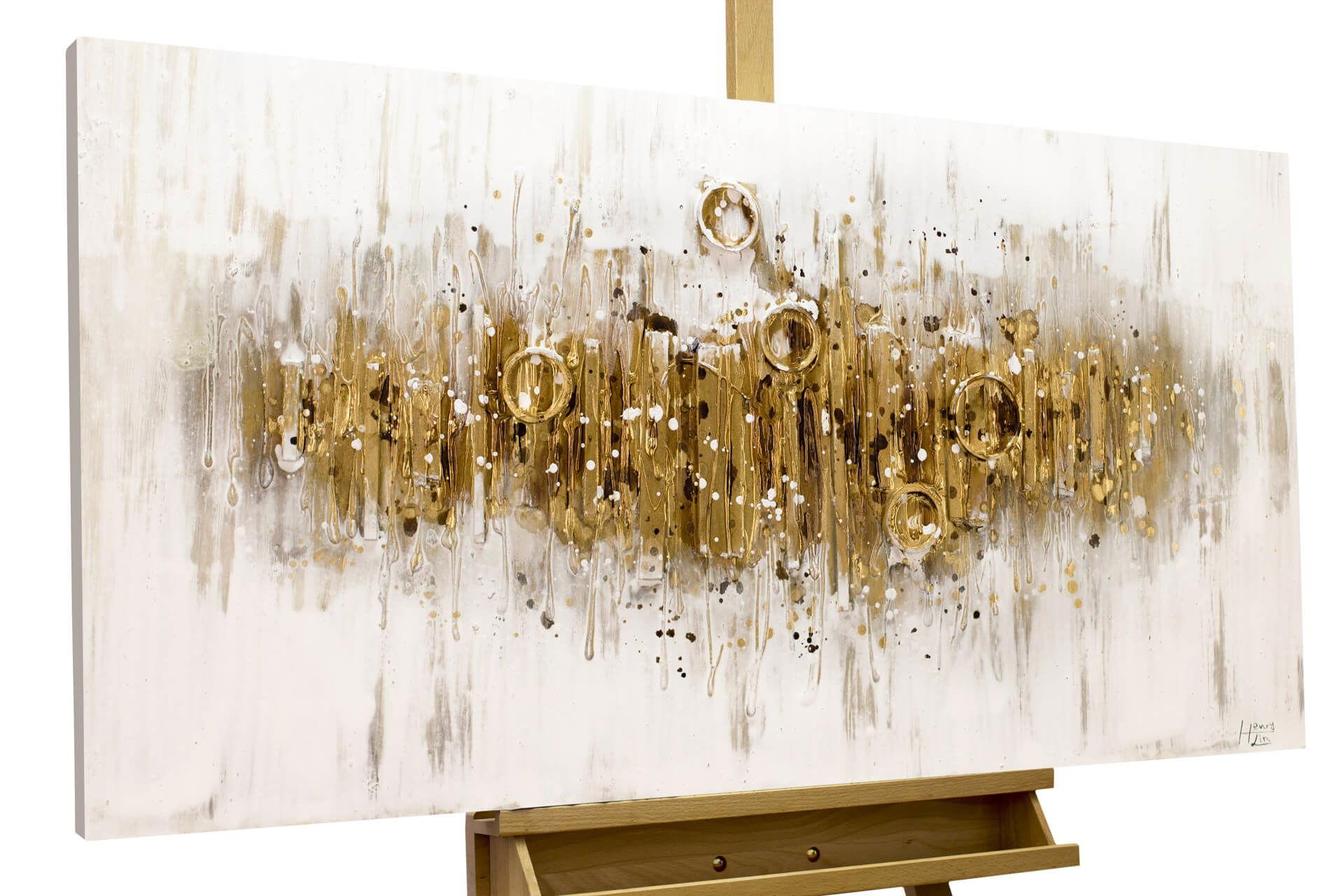 ÖLGEMÄLDE 120/60 cm - Braun, Holz/Textil (120/60cm) - KUNSTLOFT