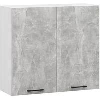 HÄNGESCHRANK Weiß, Beton 72/80/30 - Weiß, Holzwerkstoff (80/72/30cm) - RAUMHIRSCH FURNITURE