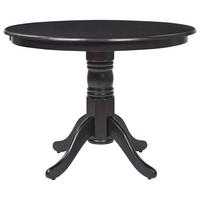 ESSTISCH Schwarz 100/100 cm Akron - Schwarz, Holzwerkstoff (100/100/76cm) - Beliani