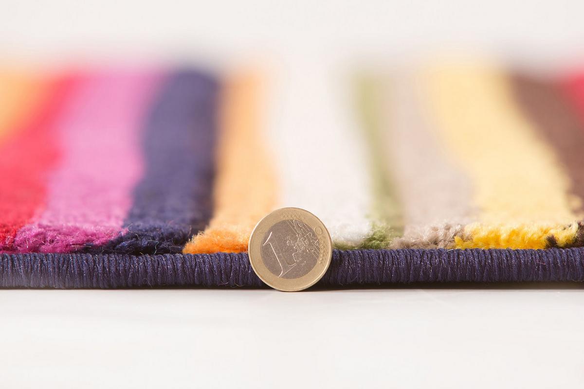 TEPPICH MEON, gestreift, Bunt, 66 x 300 cm - Multicolor, Textil (300/66cm) - KADIMA DESIGN