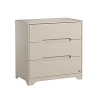 KINDERKOMMODE Ova Beige - Beige, Holzwerkstoff (88.5/89.5/52cm) - Petits-meubles