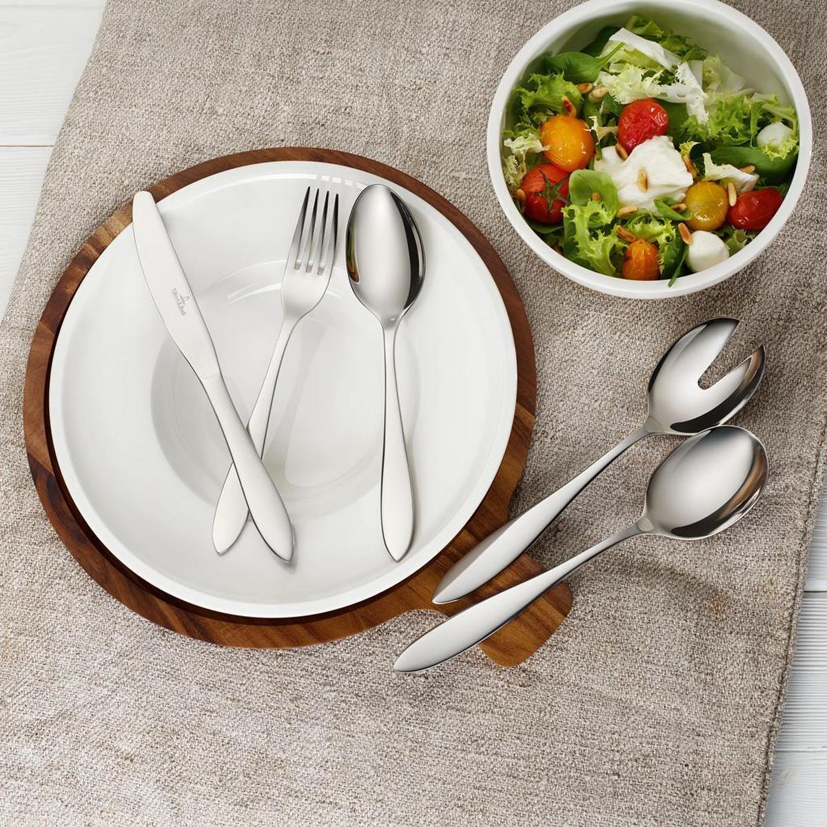 TAFELBESTECK Arthur silber 68-tlg. - Silberfarben, Metall - Villeroy & Boch