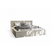 POLSTERBETT Aldana In Puente - Creme, Holzwerkstoff/Textil (160/200cm) - Fun Möbel