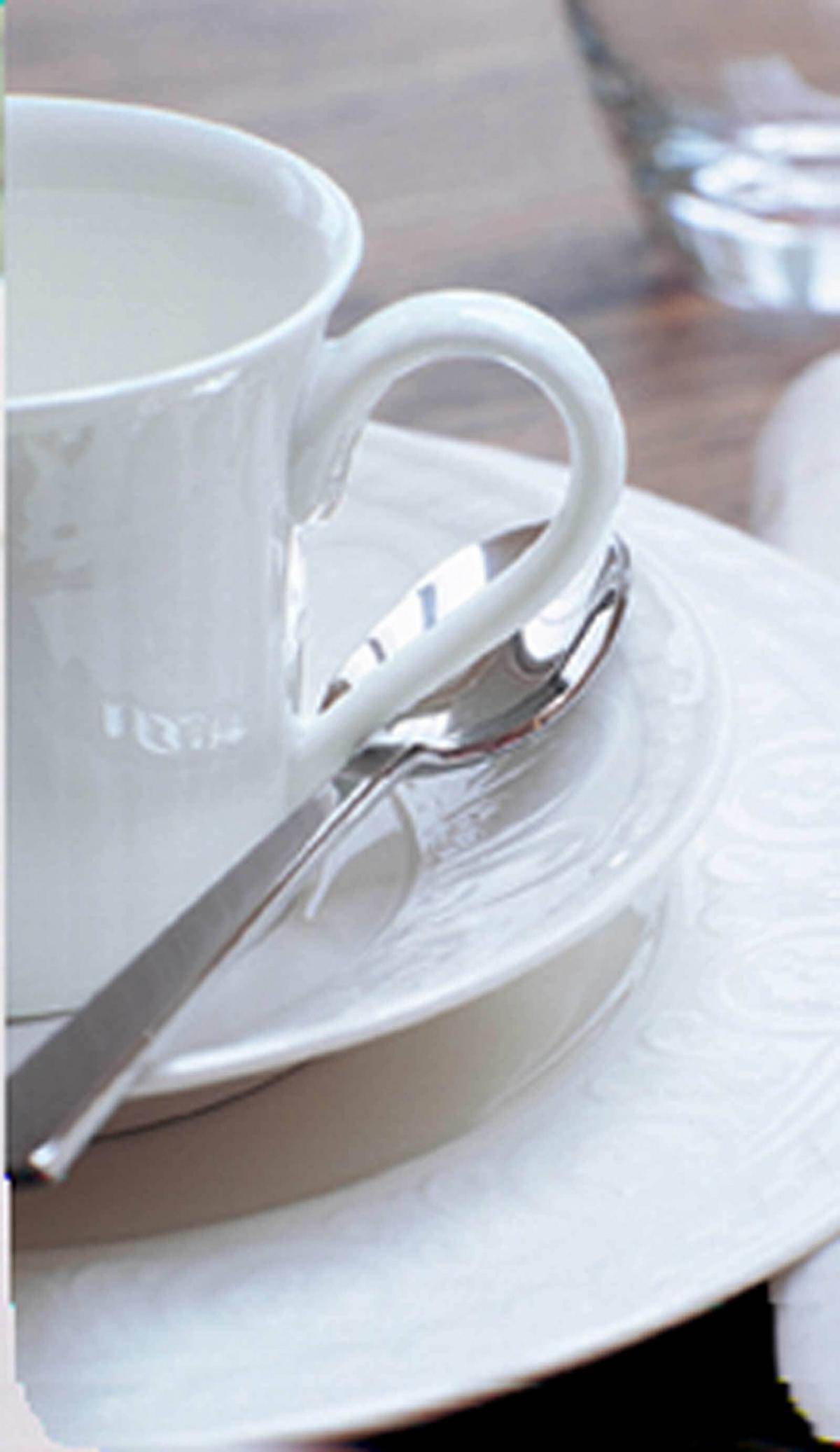 KAFFEE- / TEEUNTERTASSE Cellini weiß ø 15 cm 6er Set - Weiß, Keramik (15cm) - Villeroy & Boch