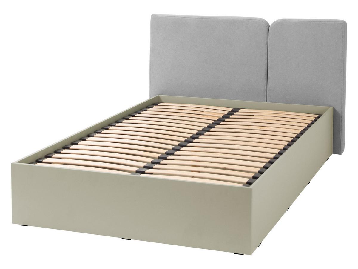 JUGENDBETT Luca LC14 - Sandfarben/Schwarz, Holzwerkstoff/Kunststoff (120/200cm) - MIRJAN24