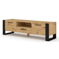 TV LOWBOARD Artisann 160/48/43 - Eiche Artisan, Holzwerkstoff (160/48/43cm) - RAUMHIRSCH FURNITURE