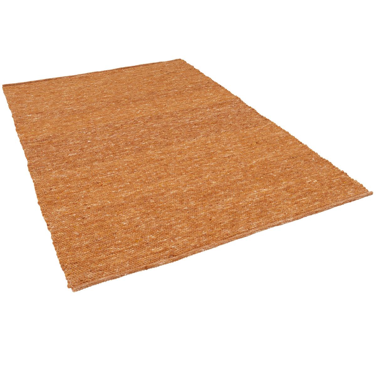 NATUR TEPPICH WOLLE YUKON - Currygelb, Textil (190/290cm) - Pergamon