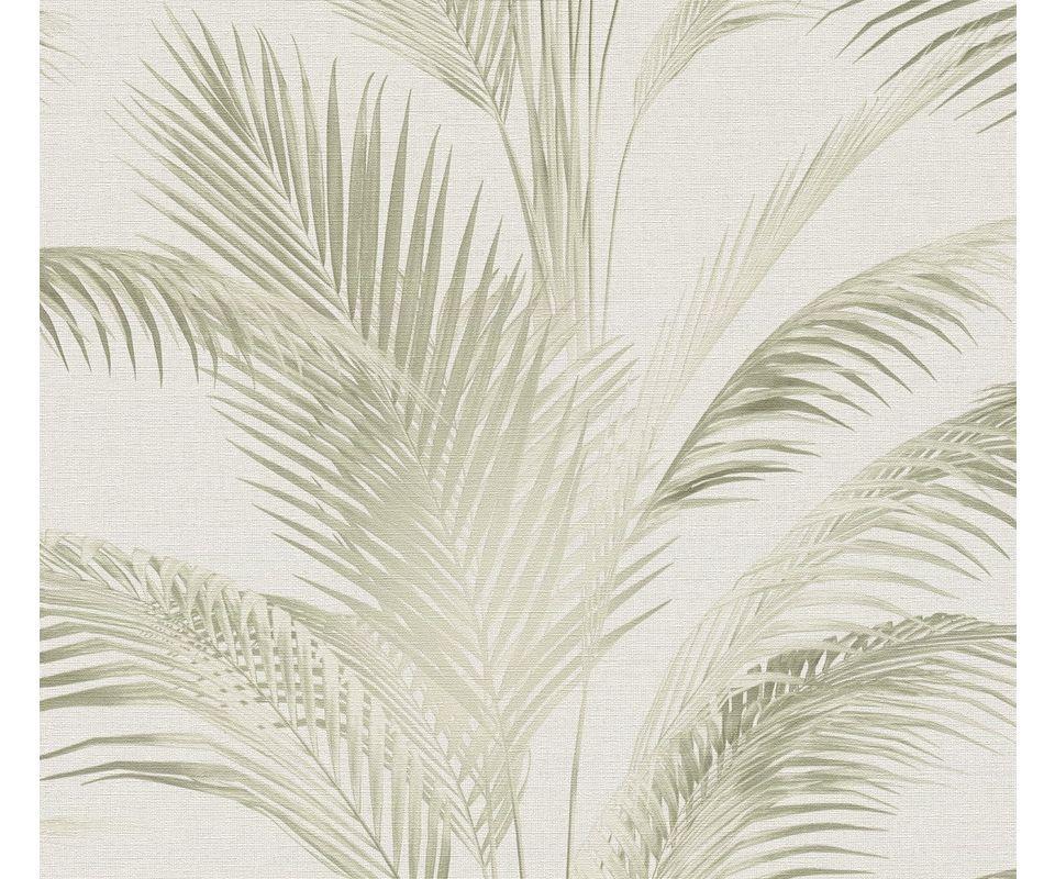 VLIESTAPETE Grün 53/1005 cm - Grün, Textil (53/1cm) - KUNSTLOFT