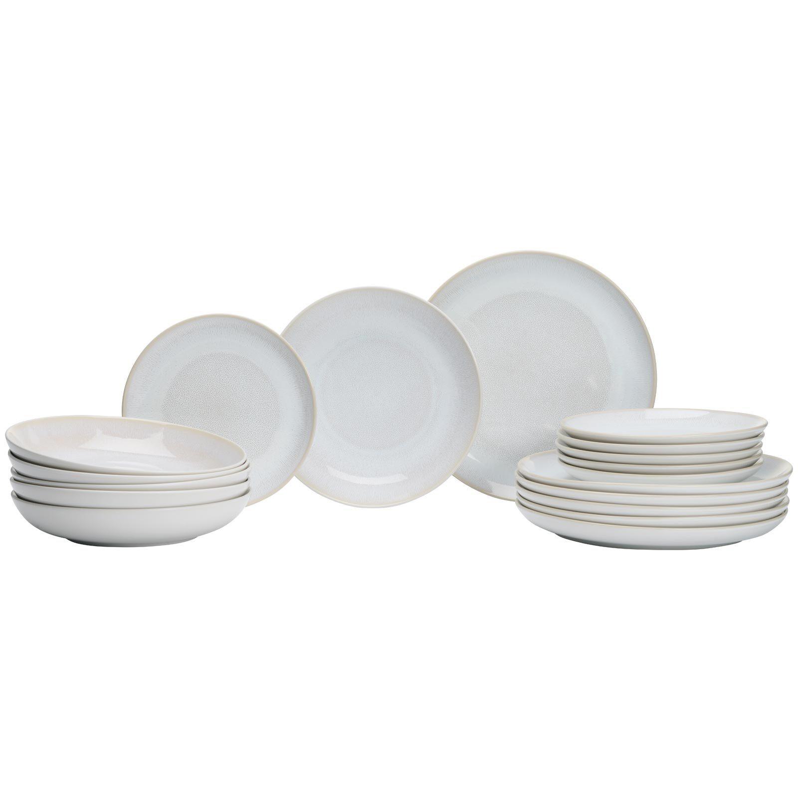 TELLER-SET Laredo beige 18-tlg. - Beige, Keramik (2/2/2cm) - Ritzenhoff Breker