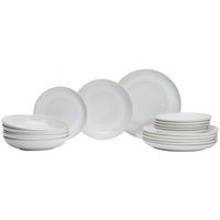 TELLER-SET Laredo beige 18-tlg. - Beige, Keramik (2/2/2cm) - Ritzenhoff Breker