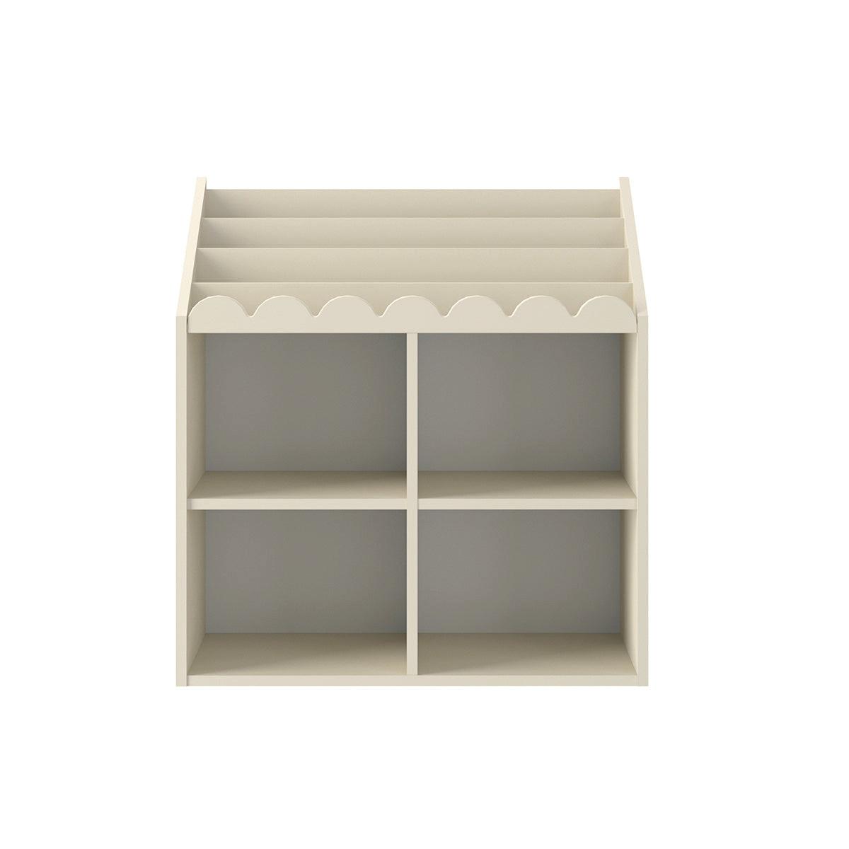 BÜCHERREGAL Book Nook Beige - Beige, Holzwerkstoff (71/76/33cm) - Petits-meubles