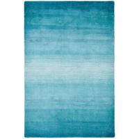 TUFTTEPPICH Wool Comfort 70x140 cm - Türkis, Textil (70/140cm) - THEKO