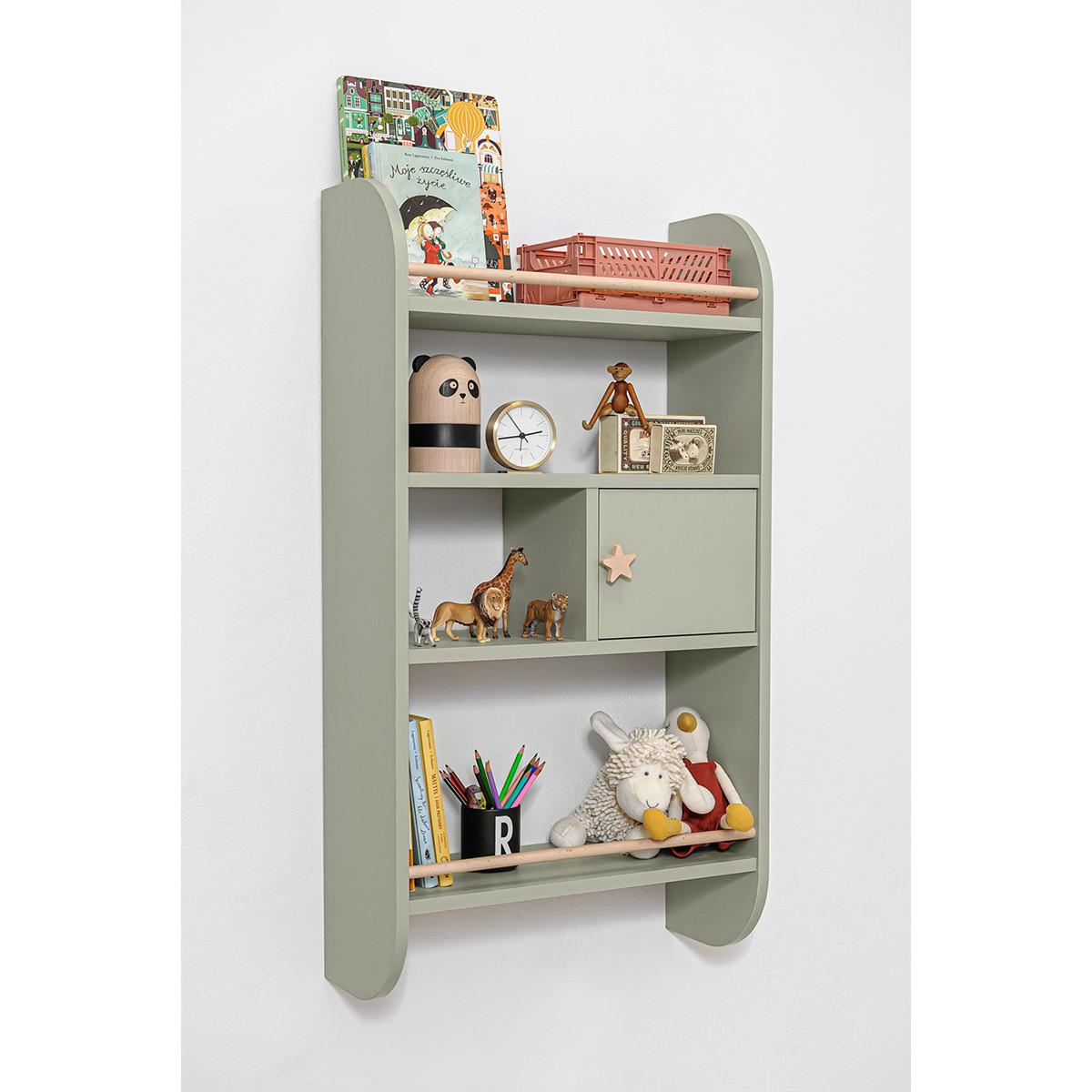 WANDBOARD Rainbow Grün - Grün, Holzwerkstoff (57/105/23cm) - Petits-meubles