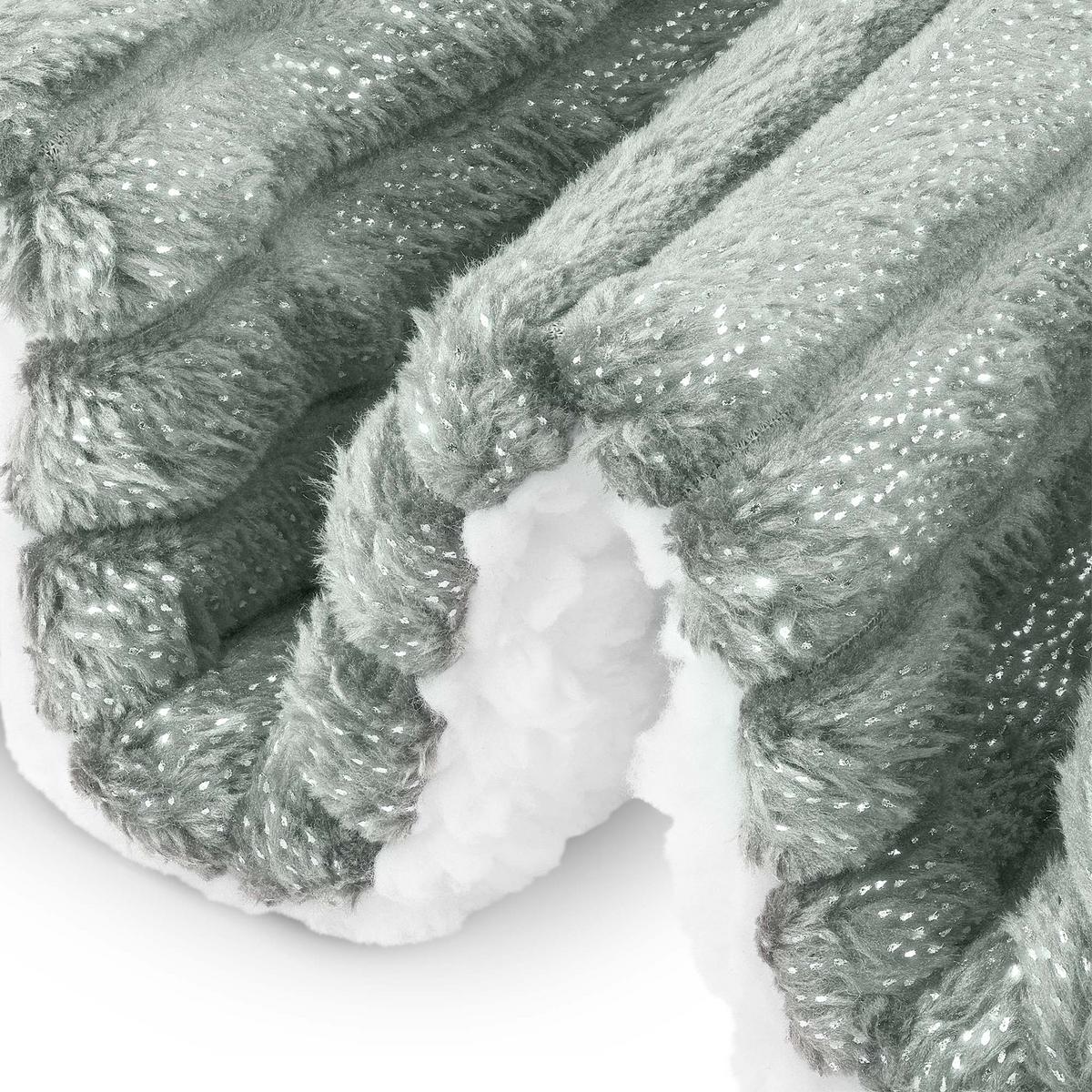 DECKE Elisa 150/200 cm Hellgrau - Grau, Textil (150/200cm) - Beautissu 