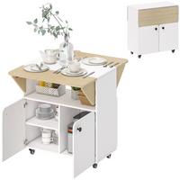 ESSTISCH Wyndor 83/70/75 cm - Weiß, Holz (83/70/75cm) - ZMH