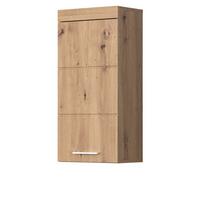HÄNGESCHRANK Asteiche 37 x 77 cm, Badschrank hängend - Eichefarben, Holzwerkstoff/Kunststoff (37/77/23cm) - Top.Furn