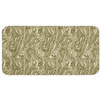 BADEMATTE Abstrakt - Marmor - Grün Badezimmerteppich 120x60 cm - Dunkelgrün, Textil (120/60cm) - OnlyWow