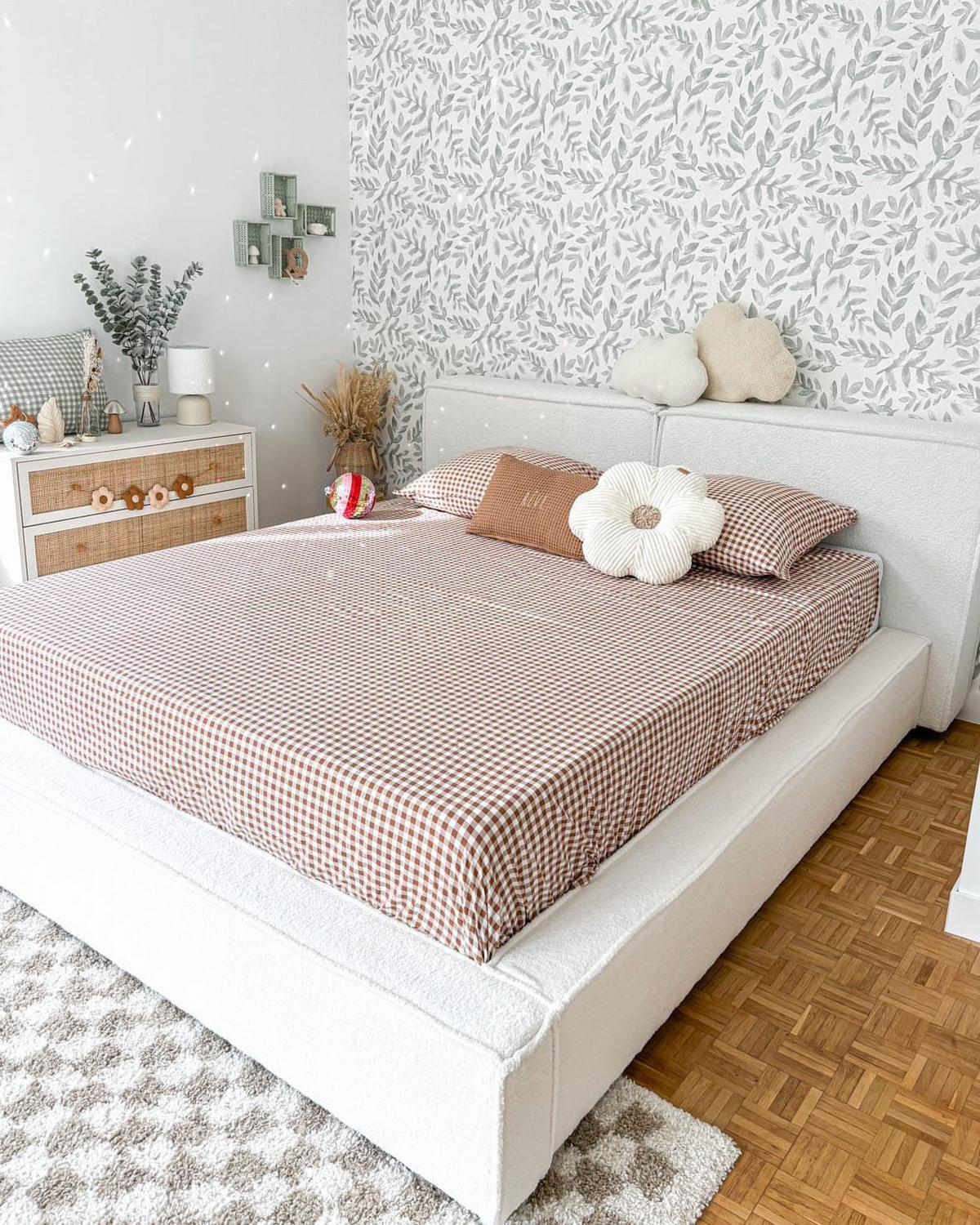 POLSTERBETT mit Lattenrost 160x200 cm Weiß Linards - Weiß, Textil (160/200cm) - Beliani