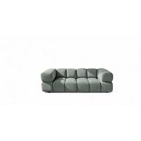 SOFA 3-sitzer Blanche In Puente - Grün, Holzwerkstoff/Textil (240/70/96cm) - Fun Möbel