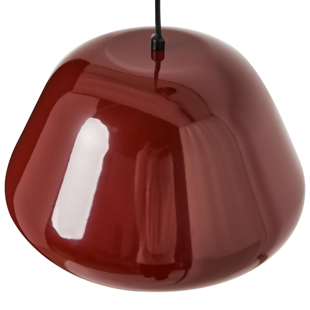 HÄNGELEUCHTE Rot Joku - Rot, Metall (32/32/150cm) - Beliani