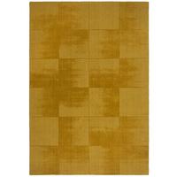 WOLLTEPPICH SID, geometrisch, Gelb, 200 x 290 cm - Gelb, Textil (200/290cm) - KADIMA DESIGN