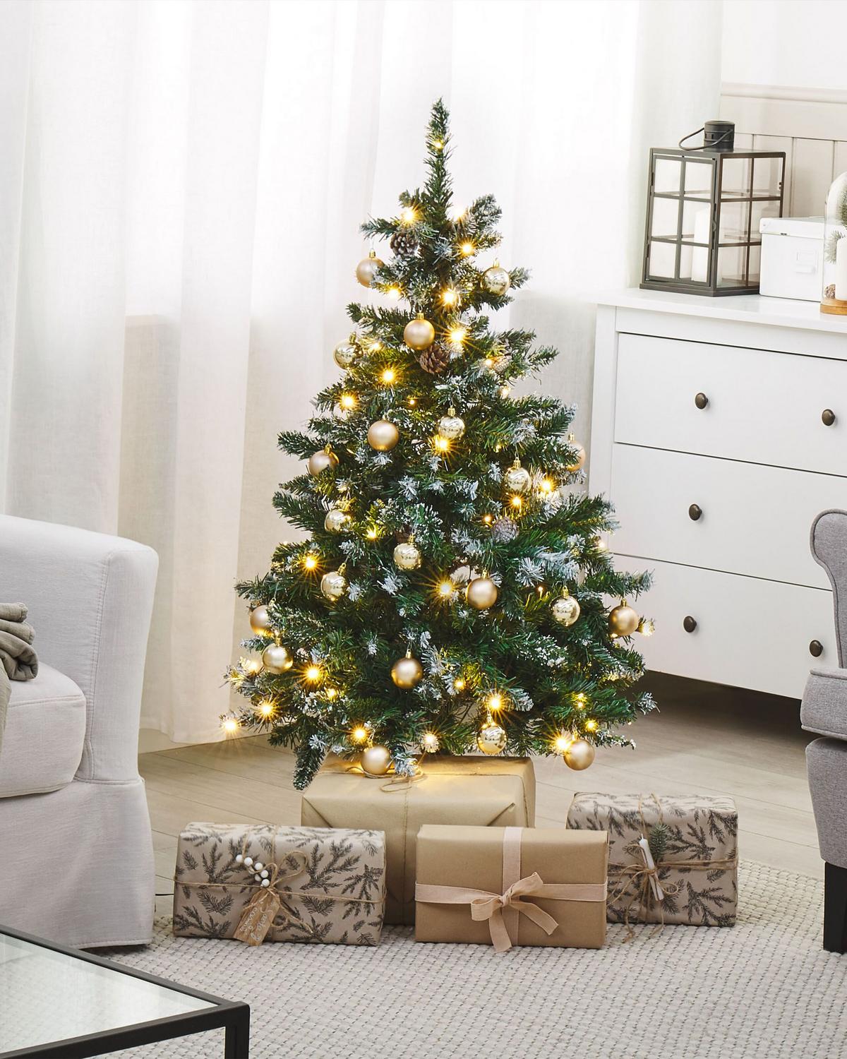 WEIHNACHTSBAUM 120 cm Grün Palomar - Grün, Kunststoff (120cm) - Beliani