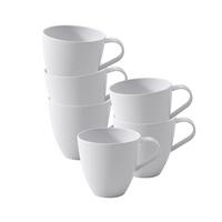 KAFFEETASSEN Pura weiß 150 ml 6er Set - Weiß, Keramik (0.15L) - Villeroy & Boch