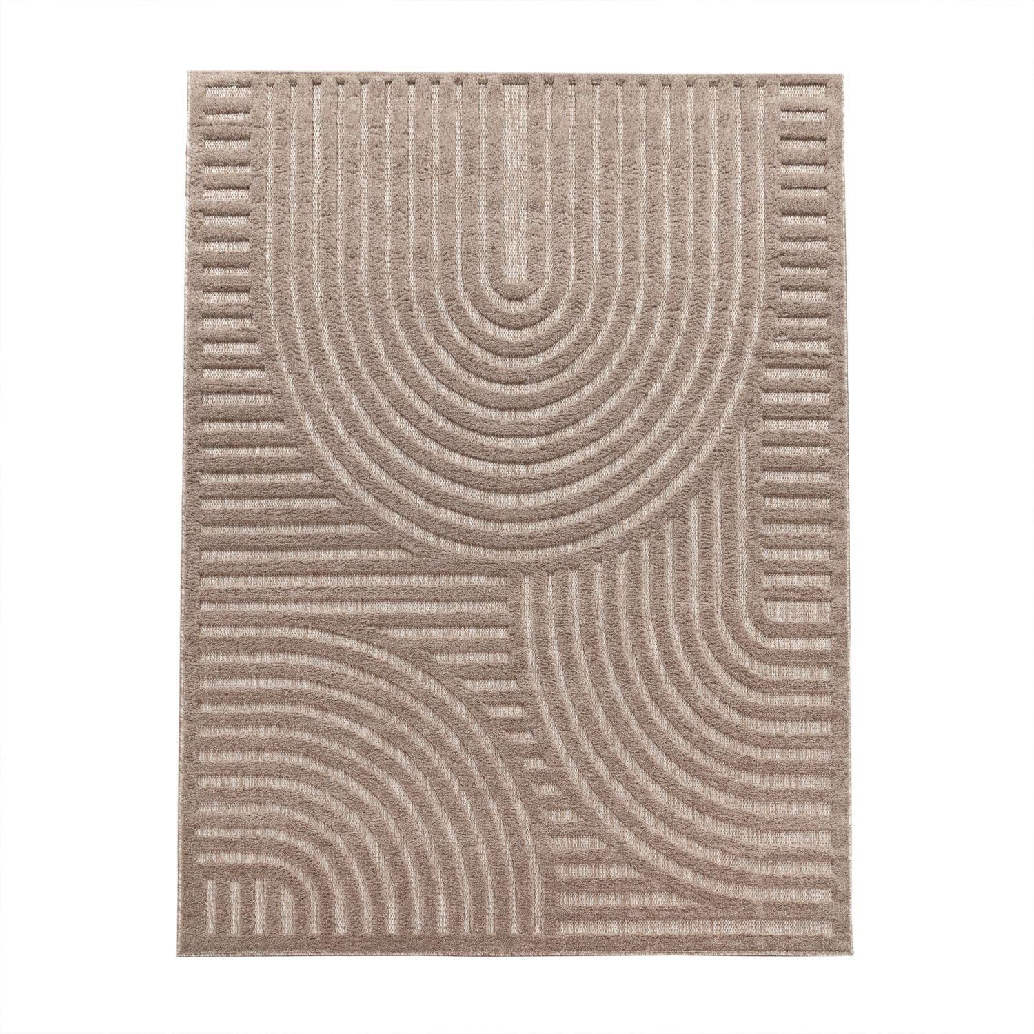 OUTDOORTEPPICH Ethno Beige 120 x 160 cm - Beige, Kunststoff (120/160cm) - TT Home