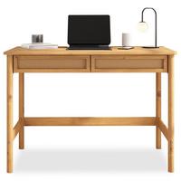 SCHREIBTISCH RODRIGO Eiche - Eichefarben, Holz (54/110/76cm) - IDIMEX