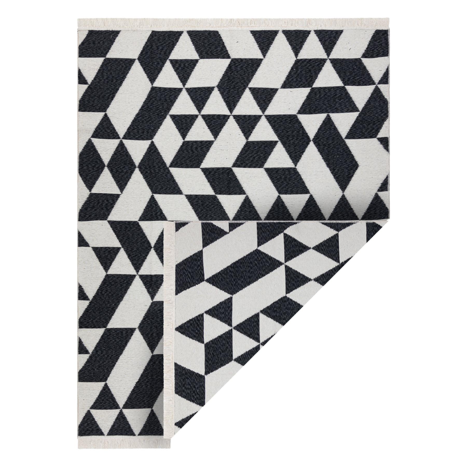 TEPPICH TWIN 80/150 cm - Schwarz, Textil (80/150cm) - rugsX