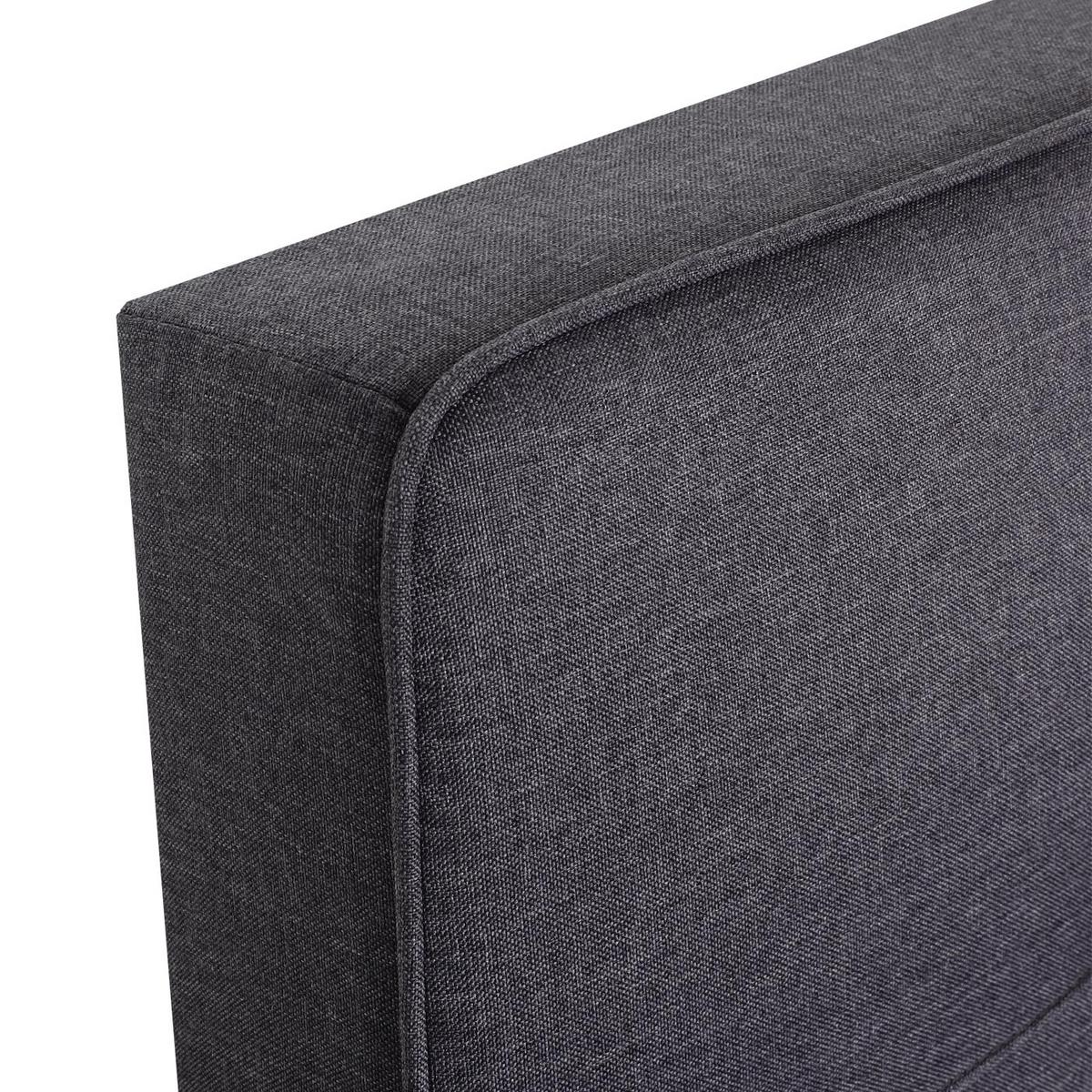 SCHLAFSESSEL Grau - Grau, Textil (101/90/197cm) - MCW