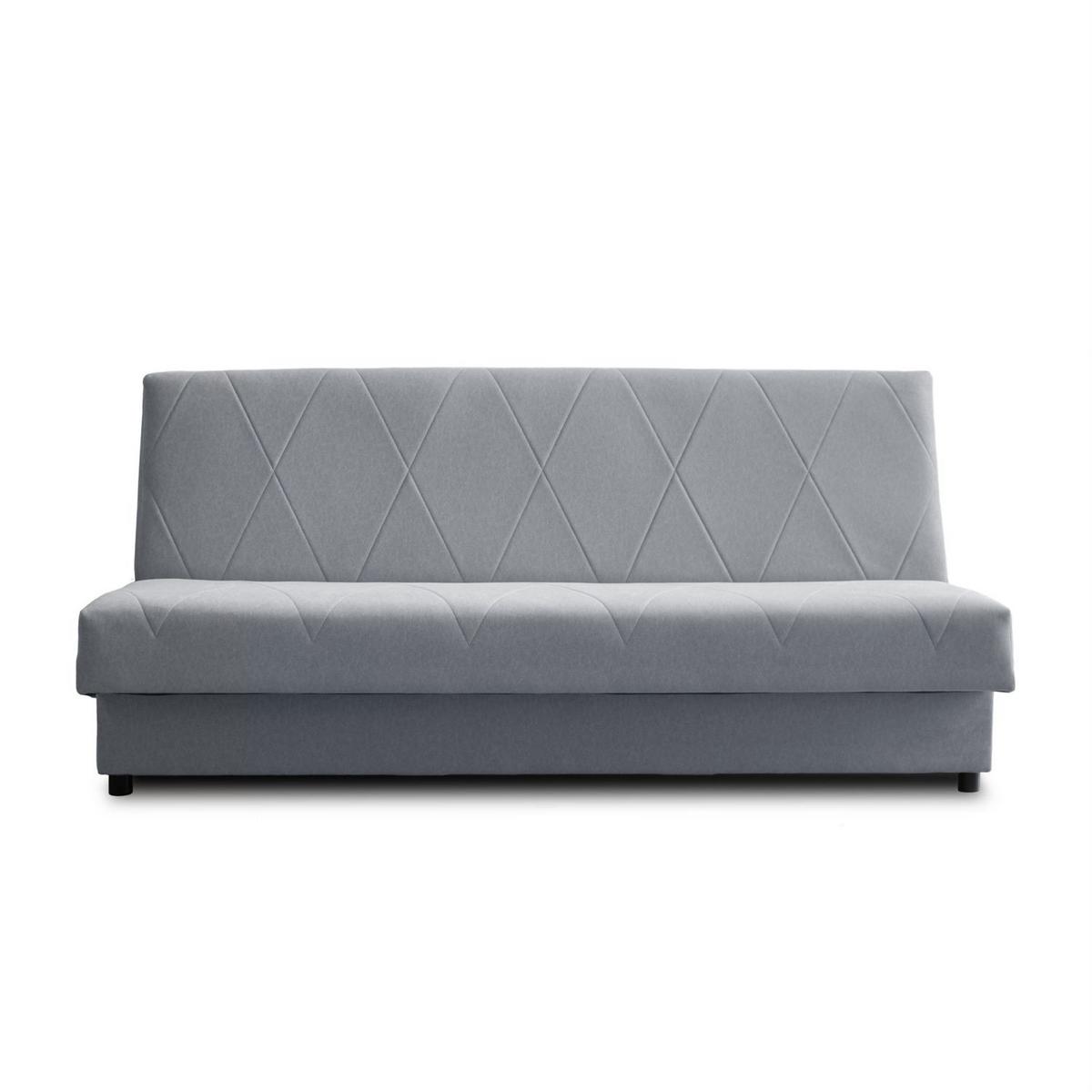 SCHLAFSOFA VERO mit Schlaffunktion Castel 91 - Grau, Textil (191/88/90cm) - Lookway