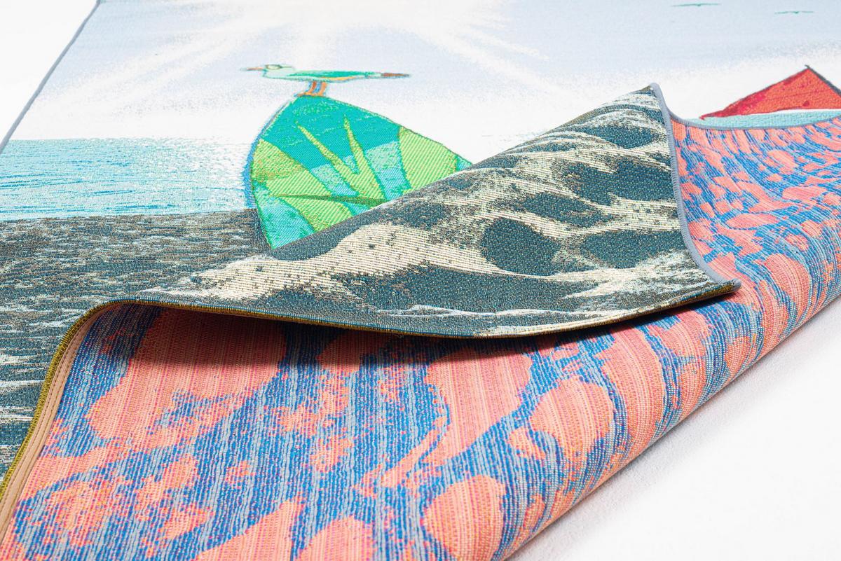 OUTDOORTEPPICH Rantum Beach 160x230 cm - Multicolor, Textil (160/230cm) - Sansibar SYLT