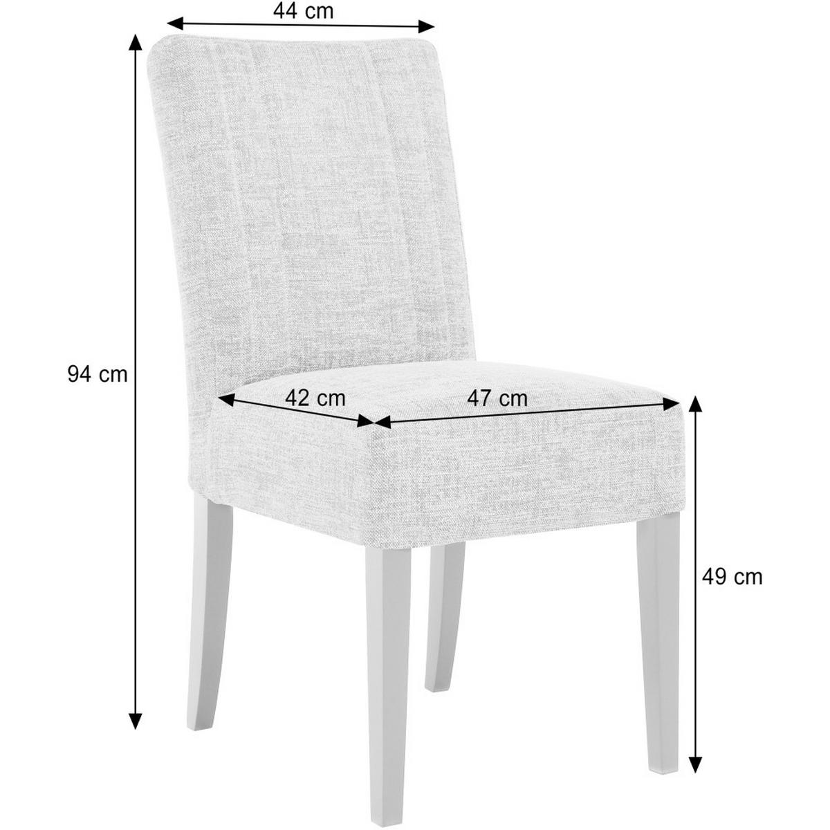 STUHL FREYA mit kaschmirfarbenen Holzbeinen, Polsterstuhl, Hellbraun - Hellbraun/Kaschmir, Holz (47/94/42cm) - Beautysofa