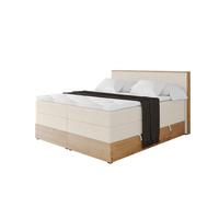 BOXSPRINGBETT LOLLI9 -KING 120x200 - H3/H4 Hellbeige - Sandfarben, Holzwerkstoff (120/200cm) - ALTDECOR