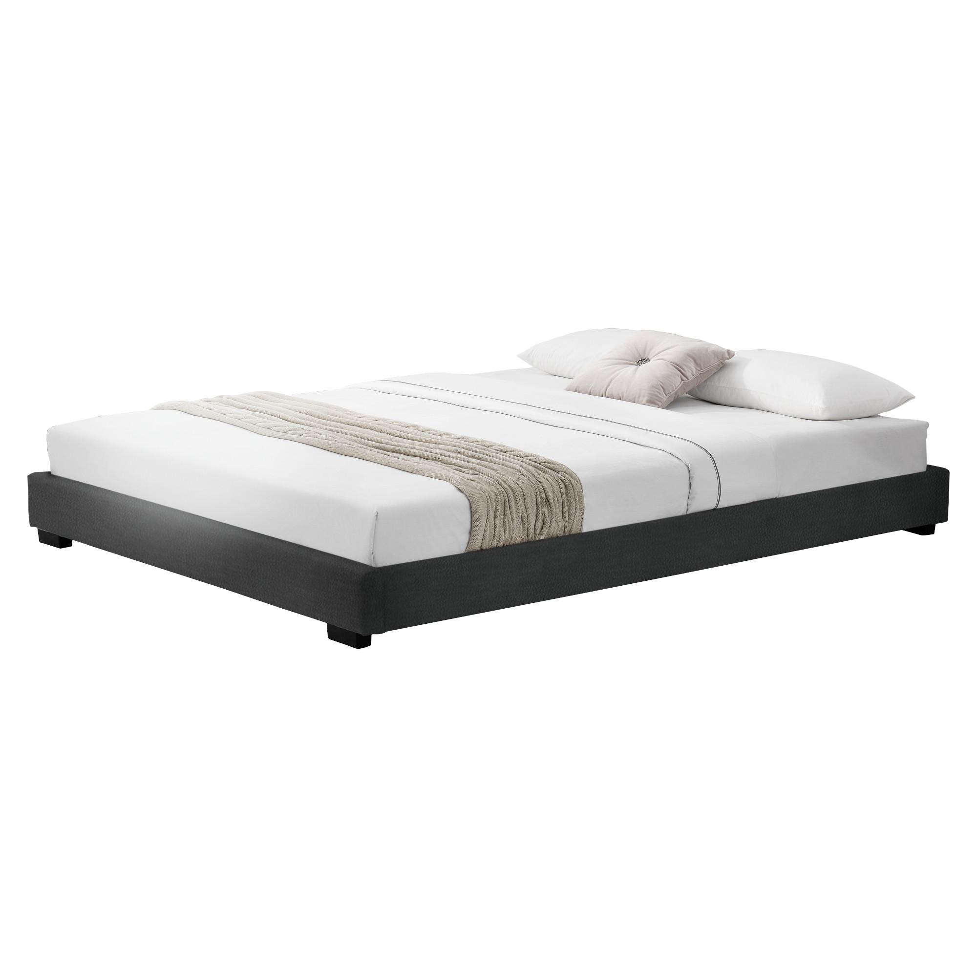 POLSTERBETT Masari - Schwarz, Textil (180/200cm) - Corium