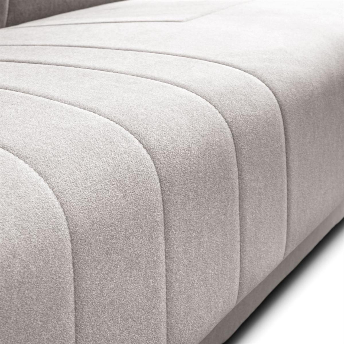 SCHLAFSOFA VERO II mit Schlaffunktion Castel 04 - Beige, Textil (191/88/90cm) - Lookway