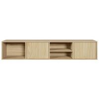 TV-HÄNGEBOARD Sanva GEÖLTE EICHE 200 CM - Eichefarben, Holzwerkstoff (200/40/35cm) - Selsey