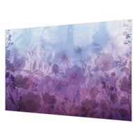 FOTOTAPETE 152x104 cm - Pastellblumen - Blau, Textil (152/104cm) - Wallfluent