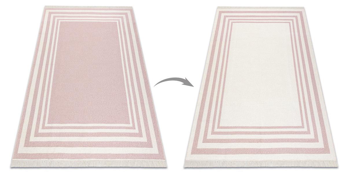 TEPPICH TWIN 100/200 cm - Pink, Textil (100/200cm) - rugsX