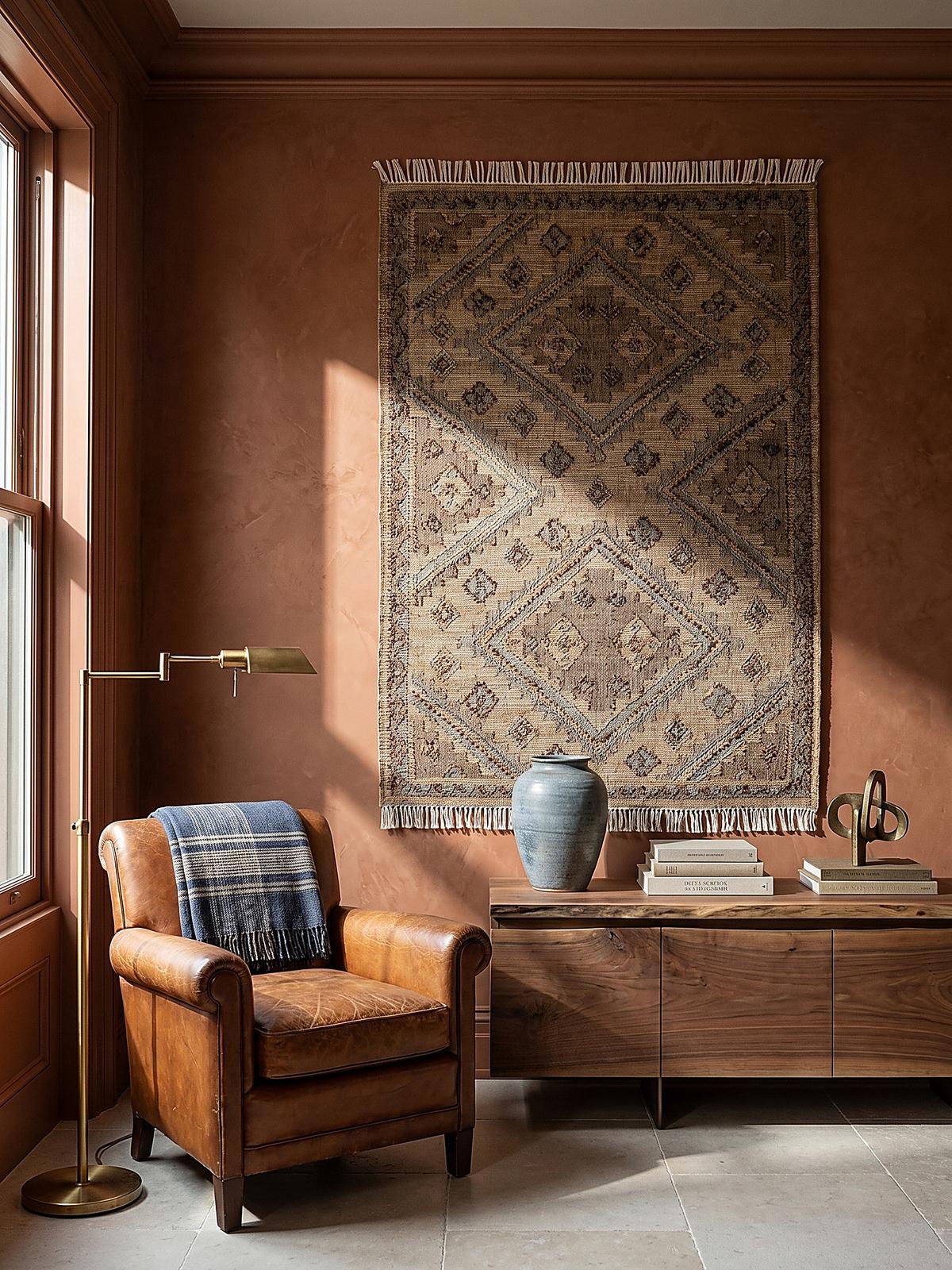 JUTETEPPICH handgewebt BERMEO, im Vintage-Stil, Natur, 140 x 200 cm - Beige, Textil (200/140cm) - KADIMA DESIGN
