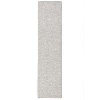 WOLL-OPTIK BERBER LÄUFER JUNA MELIERT - Grau, Textil (100/100cm) - Snapstyle