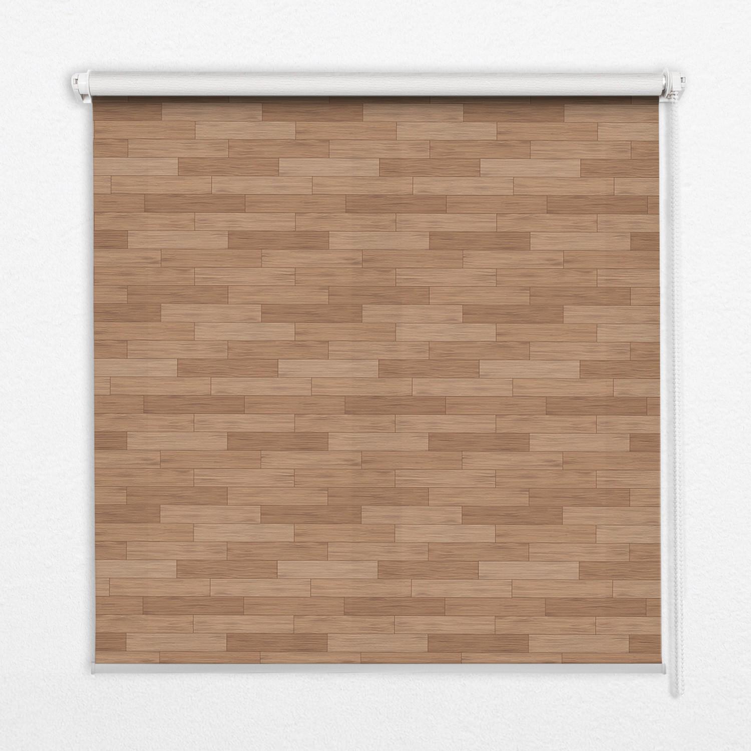 INNENROLLO - Fensterrollo - Rollo - 90x140 cm - Paneele - Braun, Kunststoff (90/140/0.5cm) - TULUP