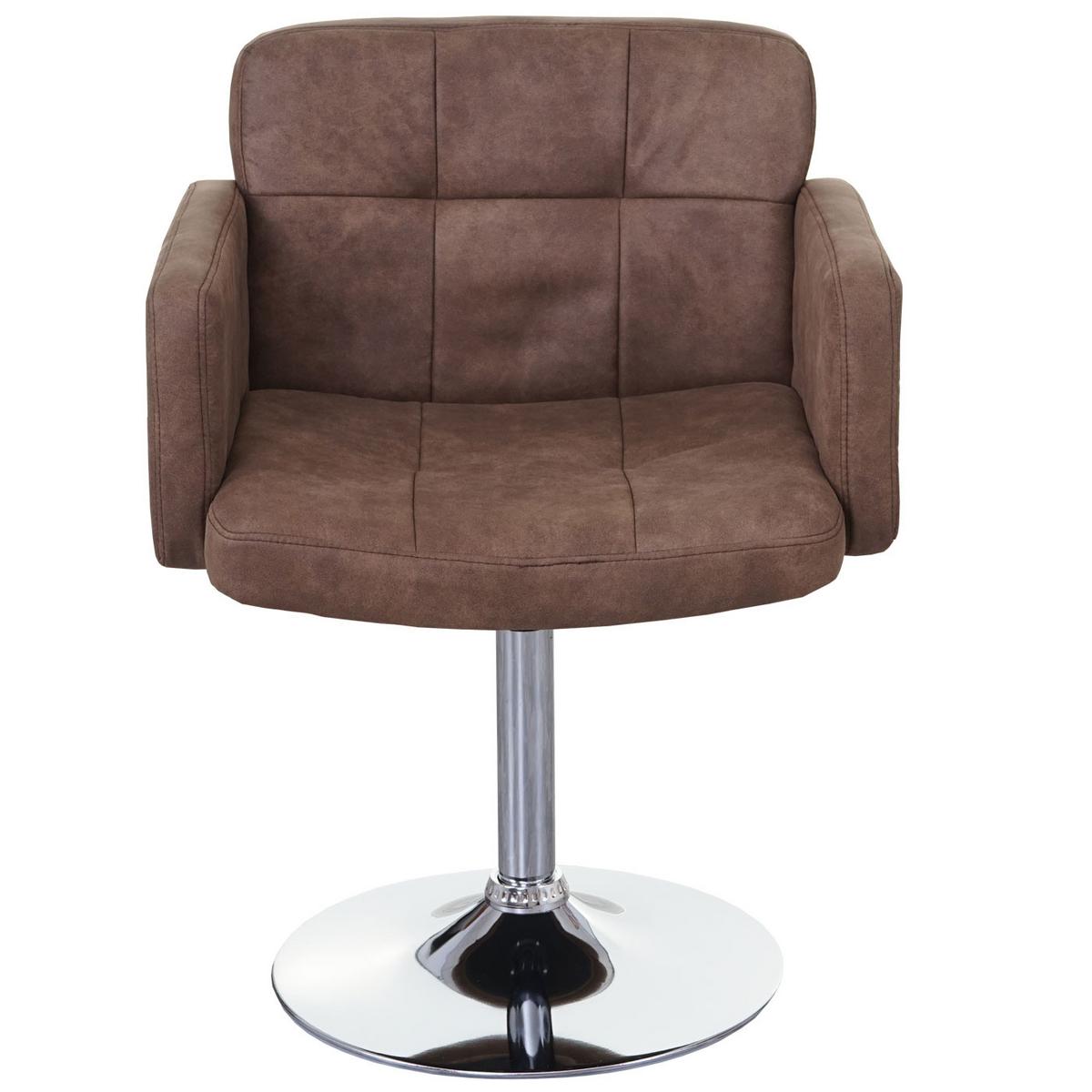 ESSZIMMERSTUHL Braun 6er-Set - Braun, Textil (60/80/55cm) - MCW