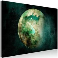 KUNSTDRUCK Schwarz 120/80 cm - Schwarz/Braun, Textil (120/80cm) - KUNSTLOFT