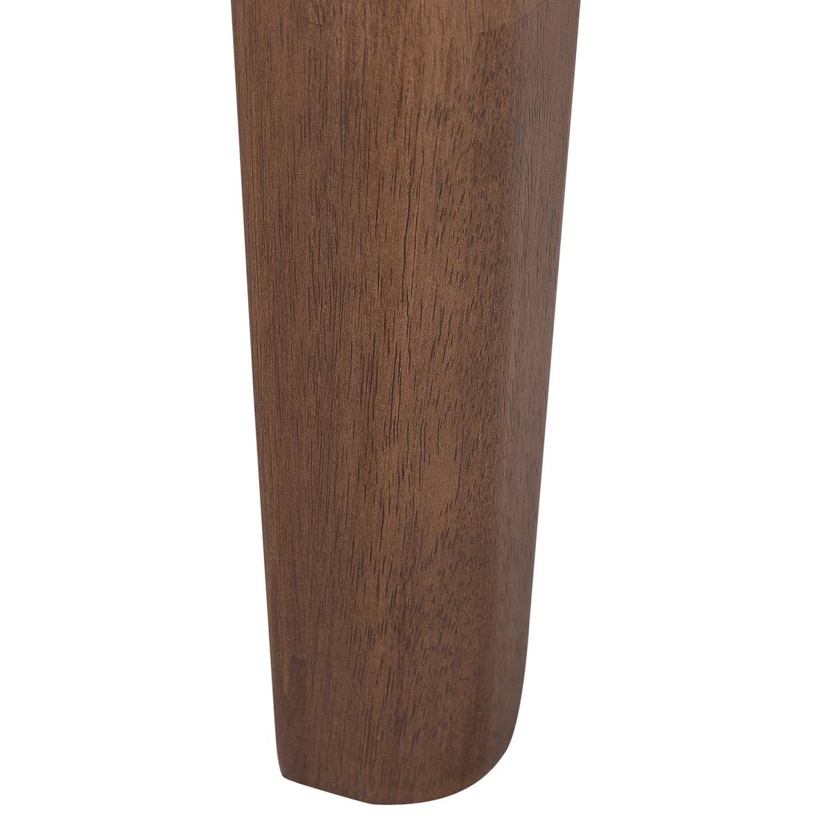 ESSTISCH 160/90/75 cm Dunkelbraun Rechteckig Lottie - Dunkelbraun, Holzwerkstoff (160/90/75cm) - Beliani