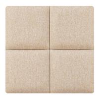 KOPFPOLSTER-SET 4 TLG. Carpino - Beige, Textil (30/30/3cm) - [neu.haus]